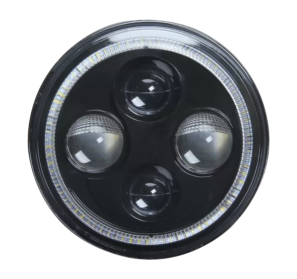 E-HDL-7-RD-RL 7” Inch Round LED Headlight